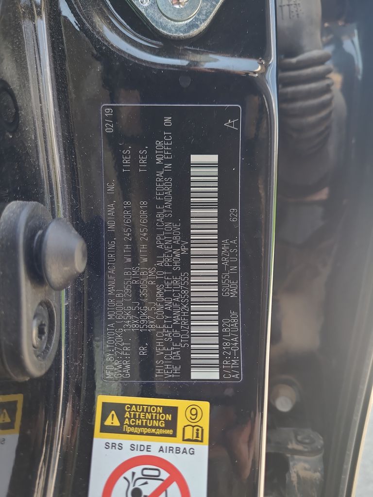used 2019 Toyota Highlander car, priced at $29,986