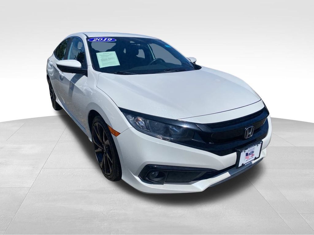 used 2019 Honda Civic car, priced at $19,450