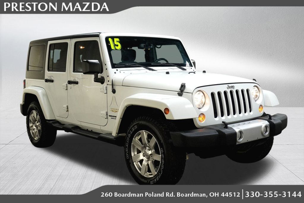 used 2015 Jeep Wrangler car, priced at $19,745