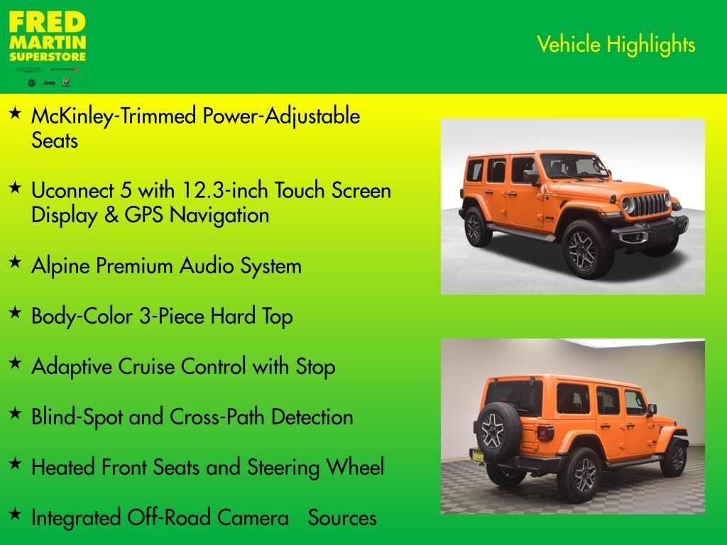 new 2025 Jeep Wrangler car, priced at $49,894