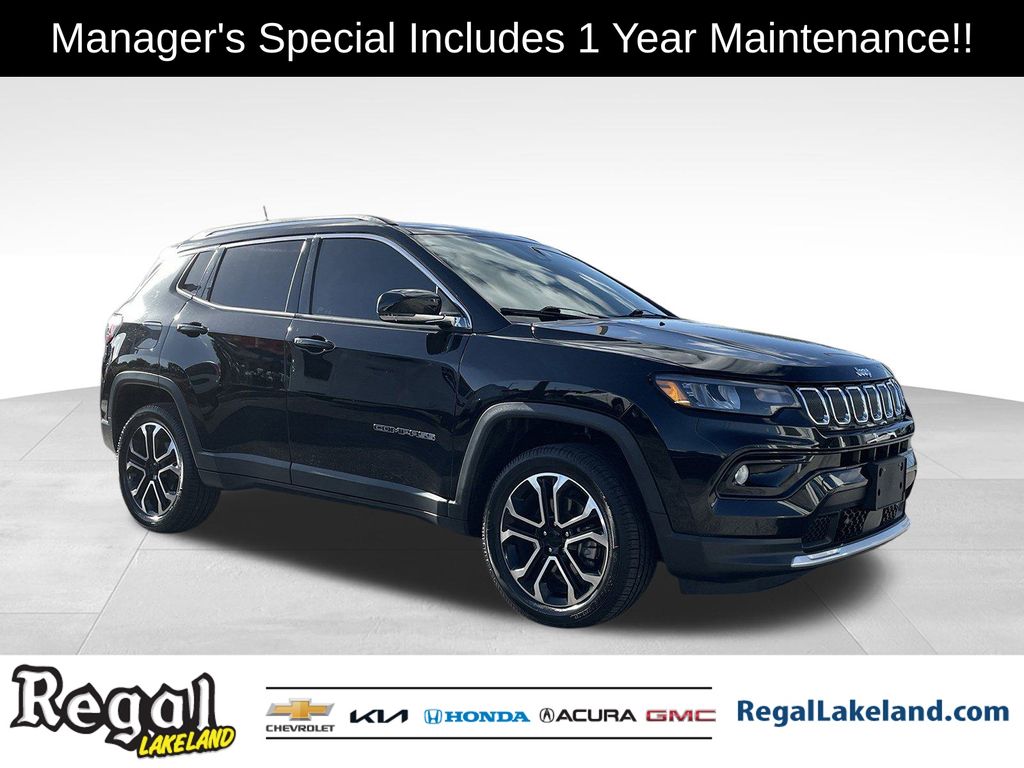 used 2022 Jeep Compass car, priced at $18,193