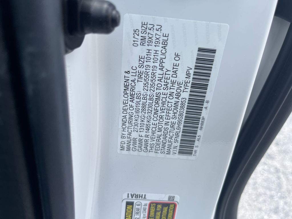 new 2025 Honda Odyssey car, priced at $50,962