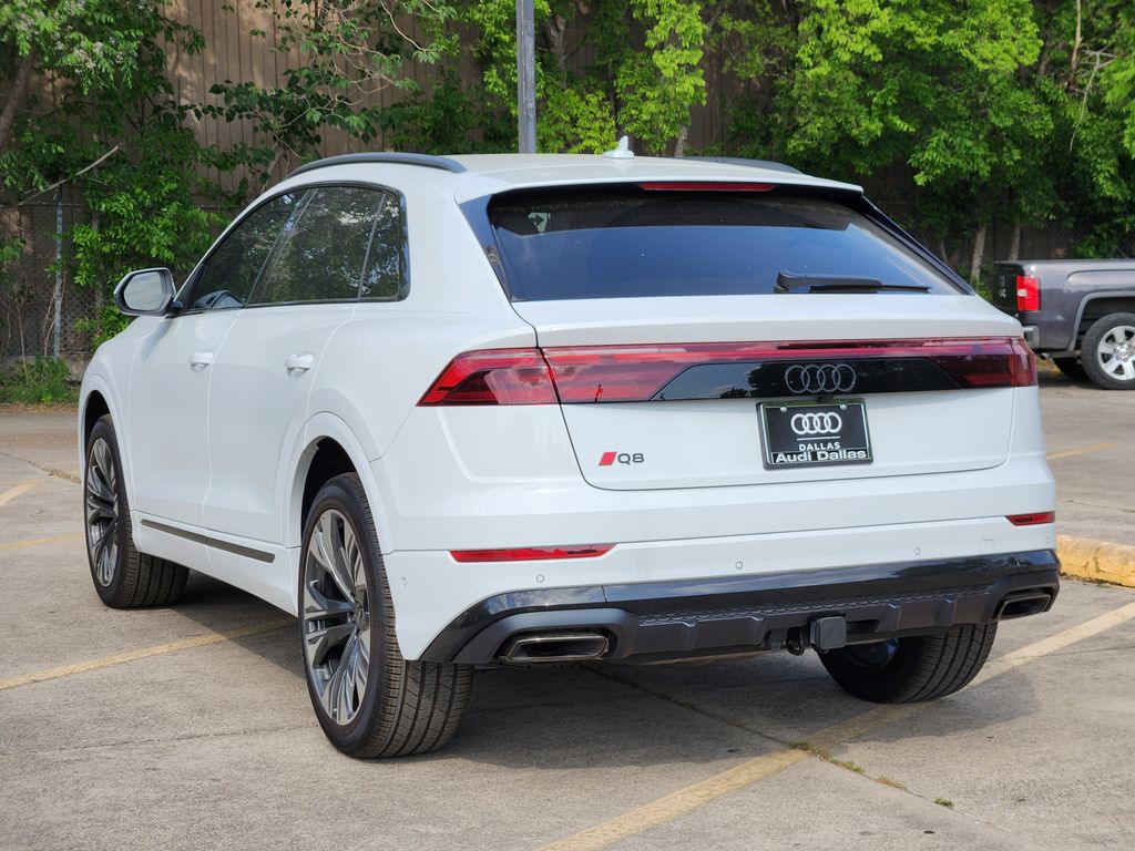 new 2025 Audi Q8 car, priced at $86,705