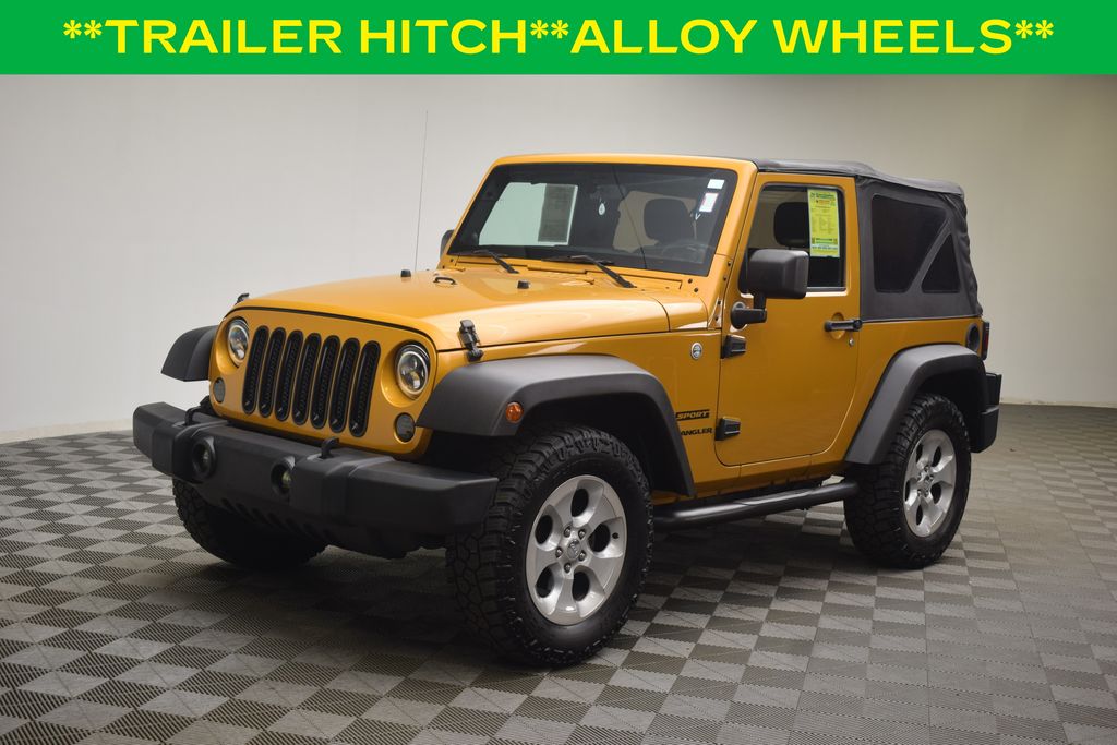 used 2014 Jeep Wrangler car, priced at $11,695