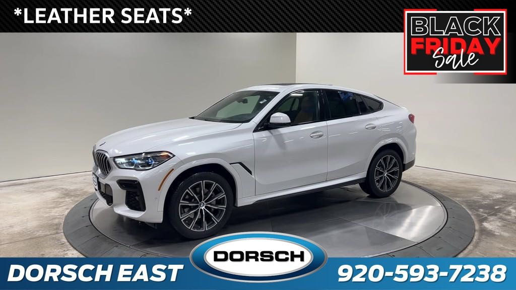 used 2022 BMW X6 car, priced at $59,909