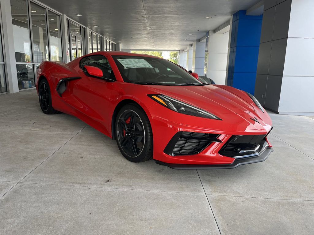 new 2025 Chevrolet Corvette car, priced at $85,130