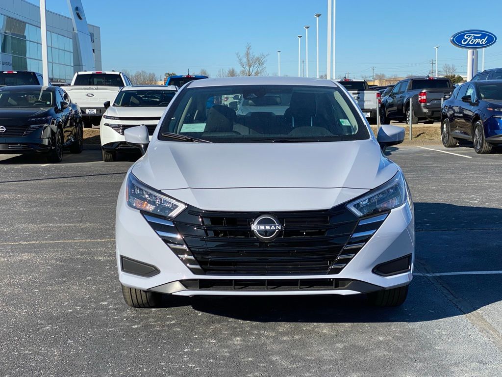 new 2025 Nissan Versa car, priced at $20,812