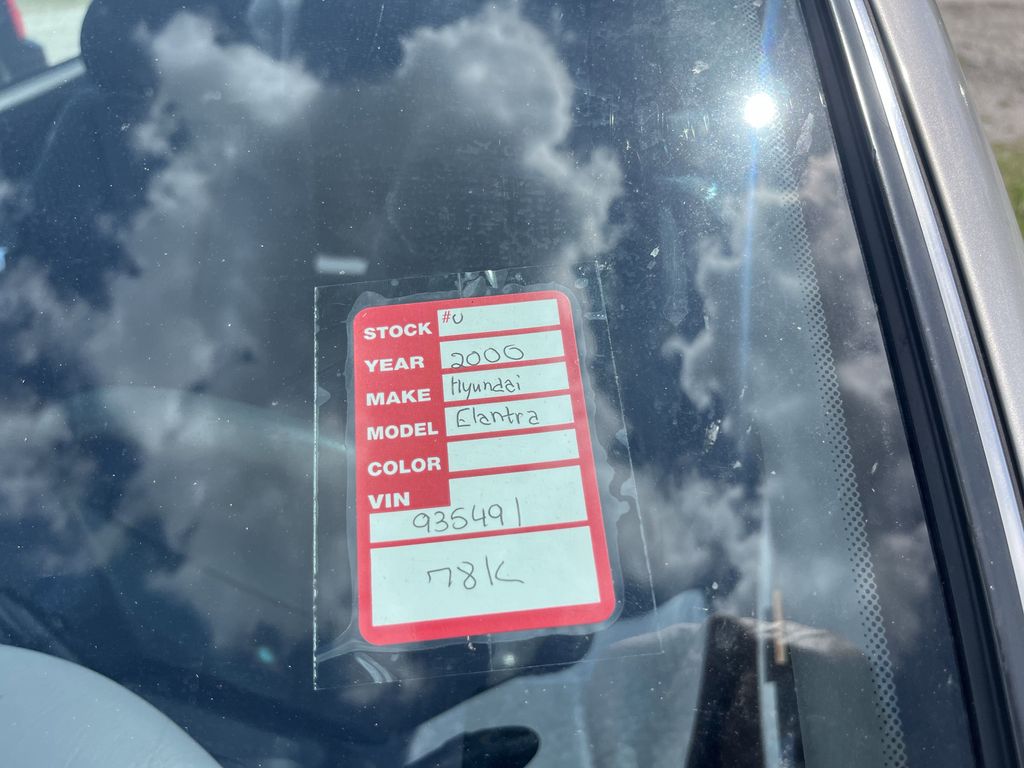 used 2000 Hyundai Elantra car, priced at $4,991