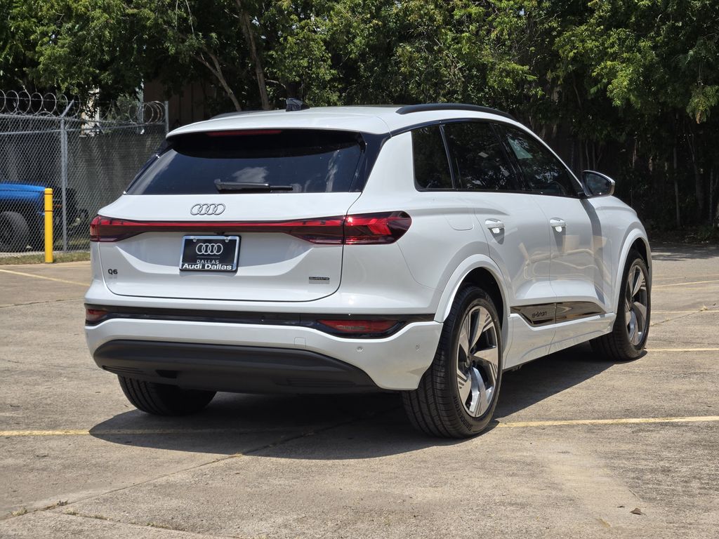 new 2025 Audi Q6 e-tron car, priced at $77,750