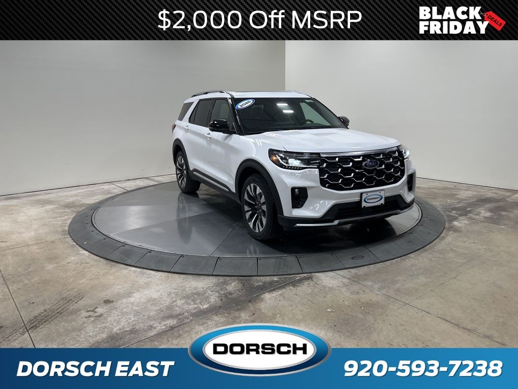 new 2026 Ford Explorer car, priced at $59,110