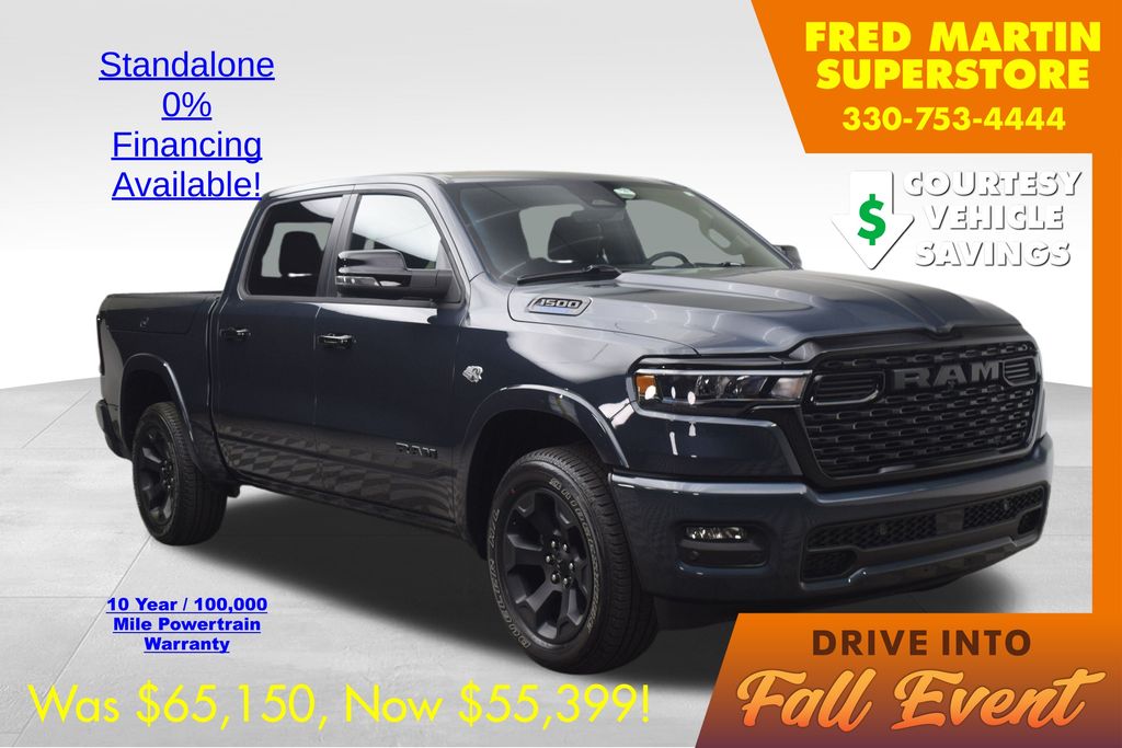 new 2026 Ram 1500 car, priced at $55,399