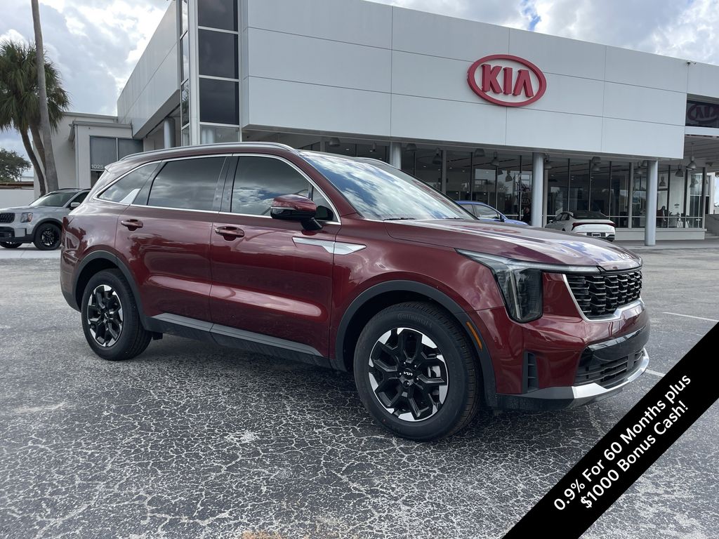 new 2025 Kia Sorento car, priced at $30,779