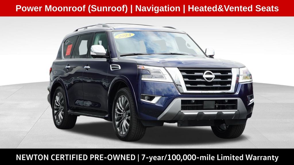 used 2024 Nissan Armada car, priced at $50,000