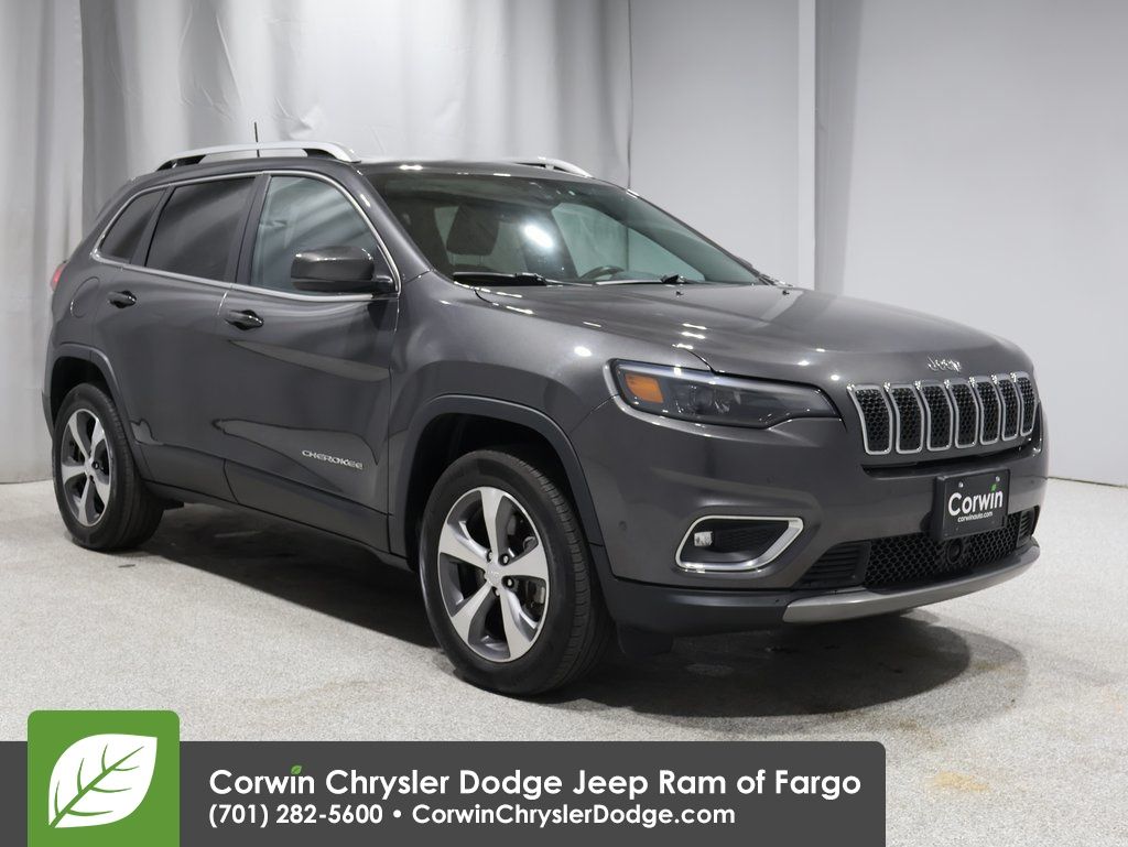 used 2021 Jeep Cherokee car, priced at $24,500