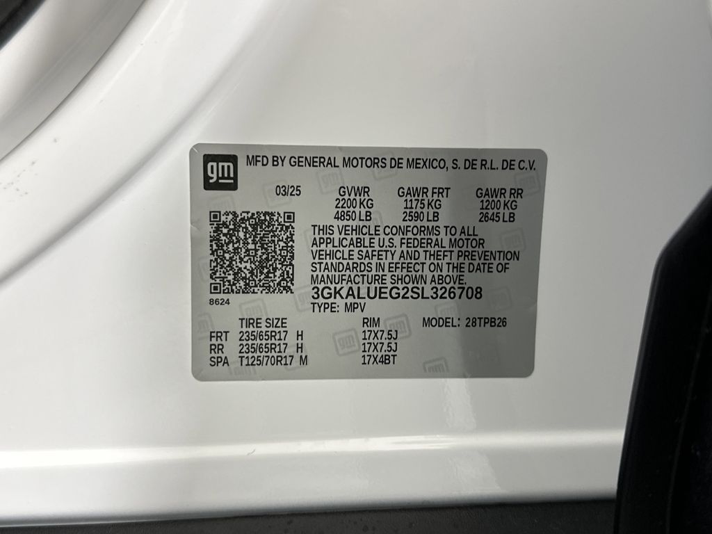 new 2025 GMC Terrain car, priced at $30,395