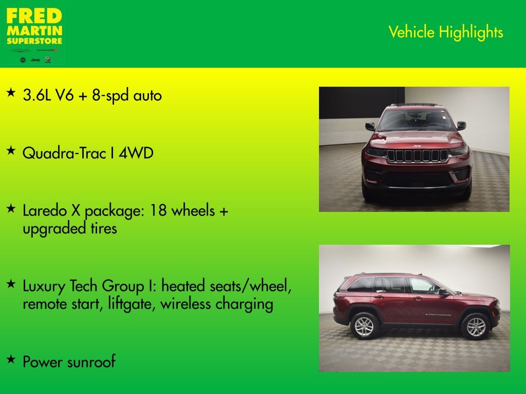 new 2025 Jeep Grand Cherokee car, priced at $40,288