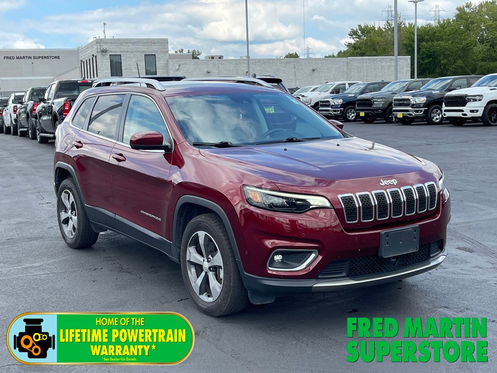 used 2019 Jeep Cherokee car, priced at $20,095