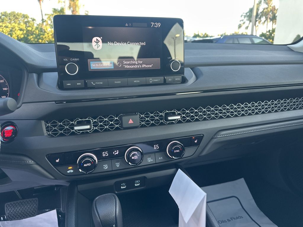 used 2025 Honda Accord car, priced at $30,591
