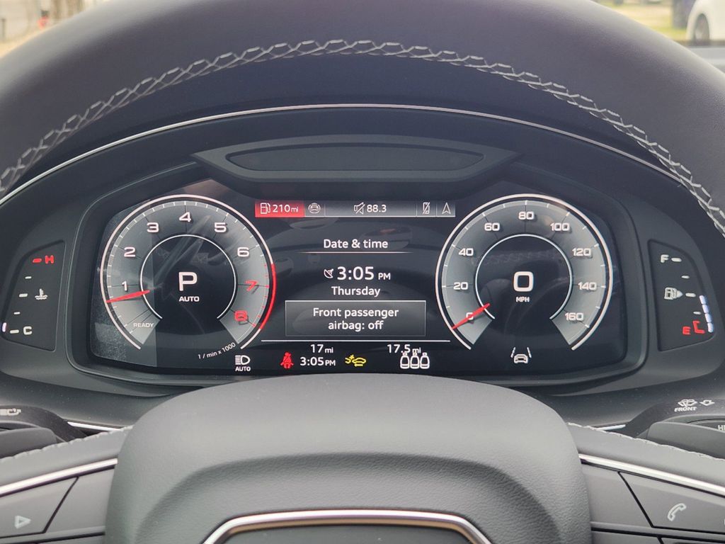 new 2025 Audi Q8 car, priced at $82,670
