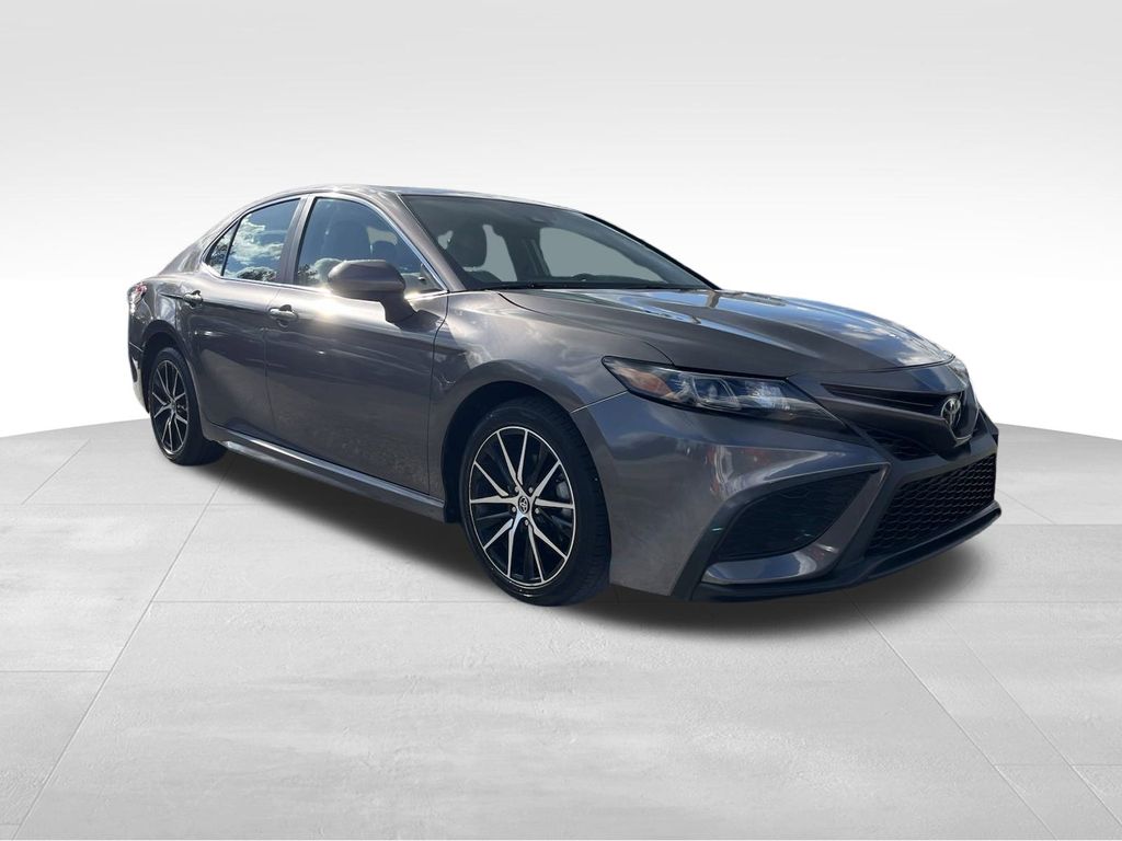 used 2021 Toyota Camry car, priced at $20,199