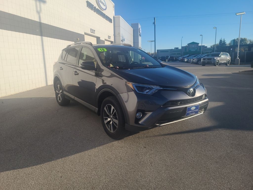 used 2018 Toyota RAV4 car, priced at $19,799
