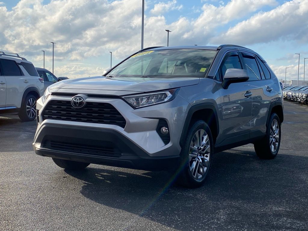 used 2021 Toyota RAV4 car, priced at $24,000