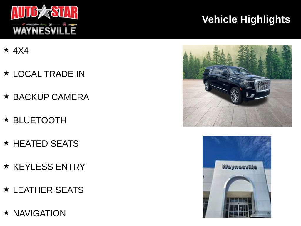 used 2021 GMC Yukon XL car, priced at $52,100
