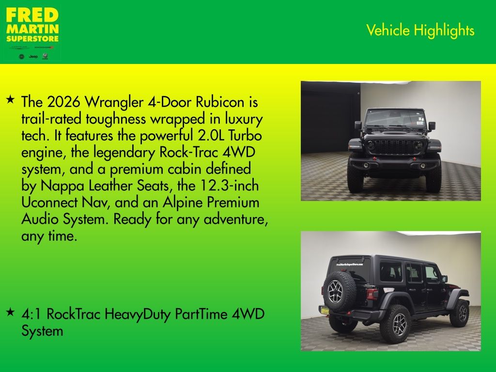 new 2026 Jeep Wrangler car, priced at $60,521