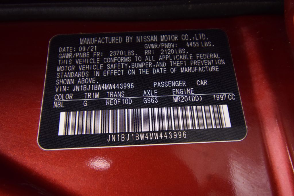 used 2021 Nissan Rogue Sport car, priced at $21,000