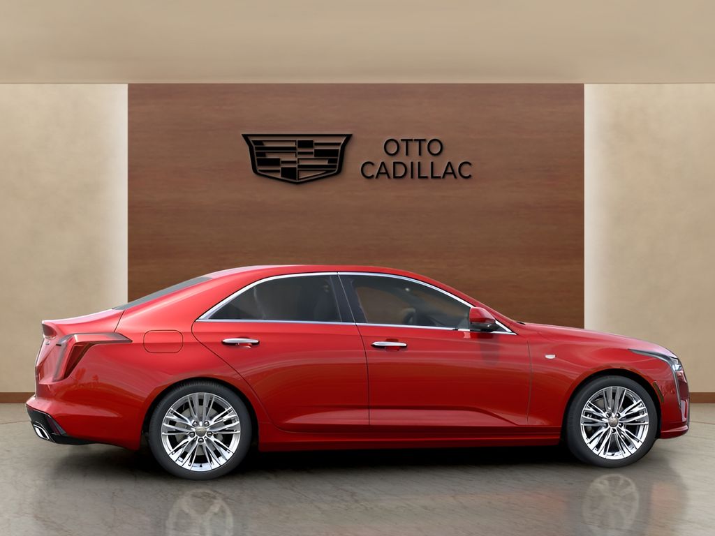 new 2025 Cadillac CT4 car, priced at $48,660