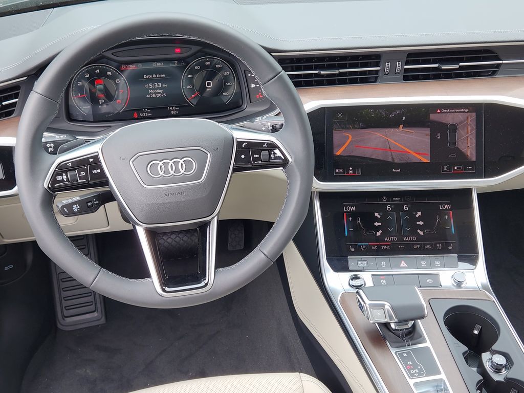 new 2025 Audi A6 car, priced at $65,535