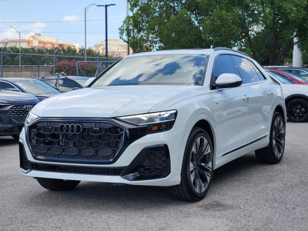 new 2025 Audi Q8 car, priced at $86,715