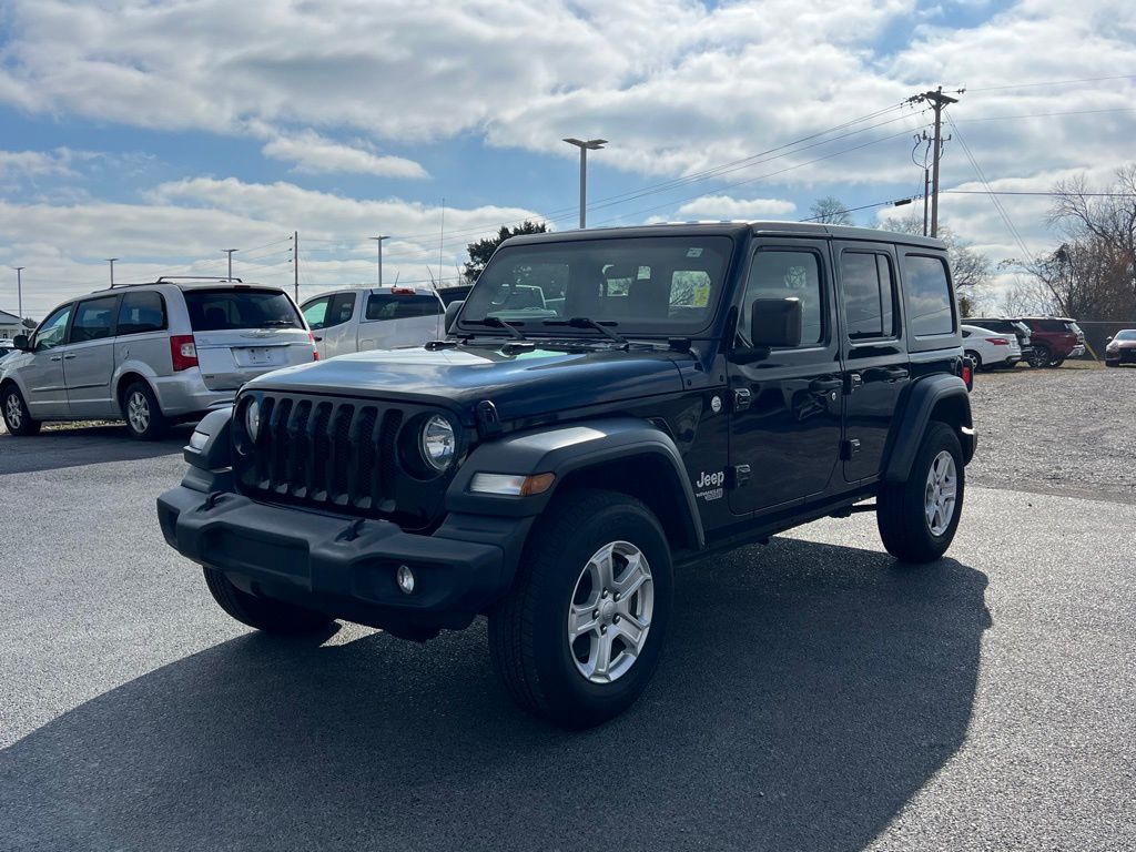 used 2018 Jeep Wrangler car, priced at $22,000