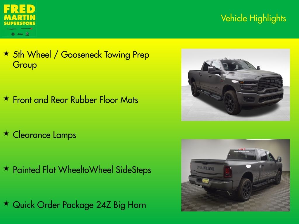 new 2026 Ram 2500 car, priced at $71,503