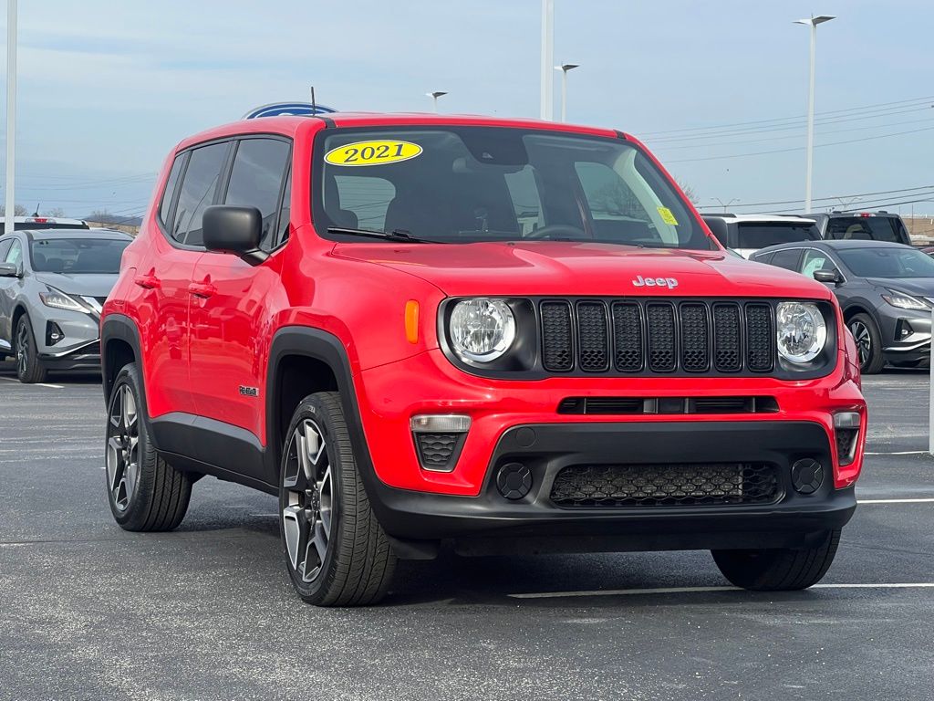 used 2021 Jeep Renegade car, priced at $17,000