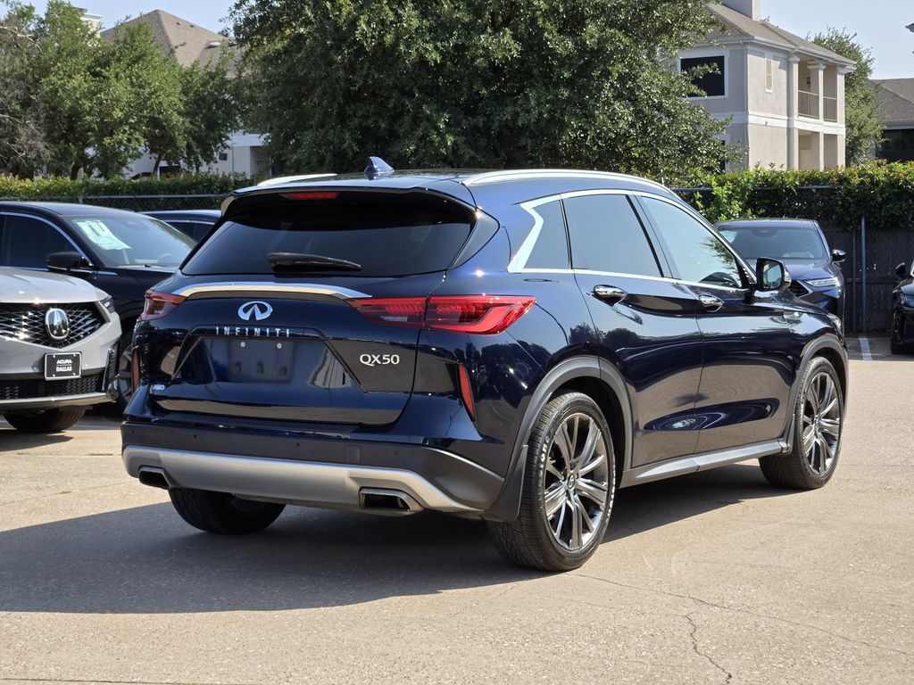 used 2020 INFINITI QX50 car, priced at $27,491