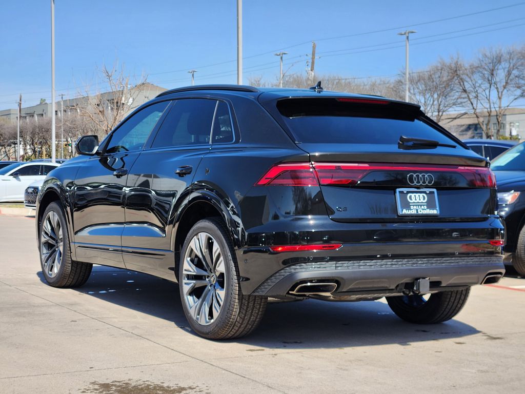 new 2025 Audi Q8 car, priced at $81,465