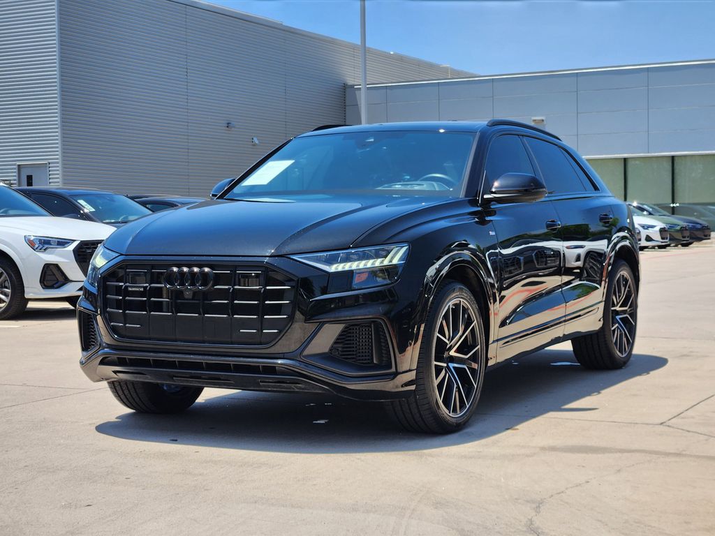used 2022 Audi Q8 car, priced at $55,192