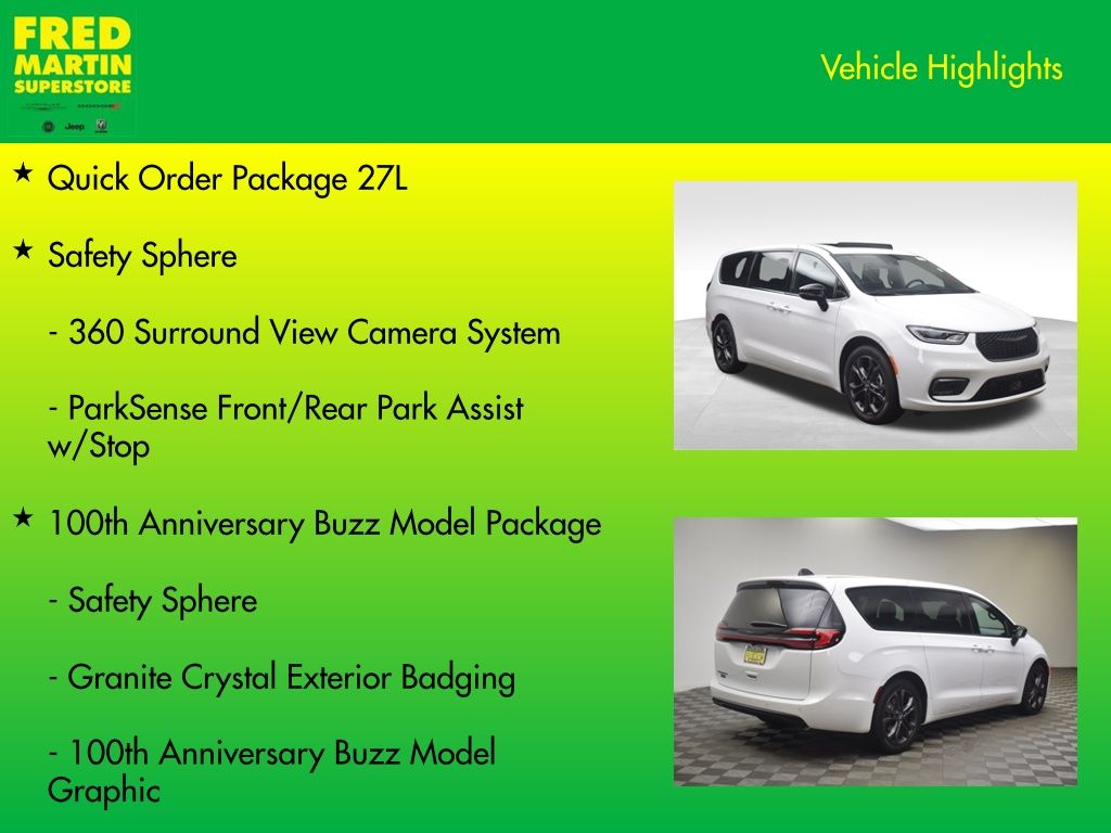 new 2026 Chrysler Pacifica car, priced at $45,088