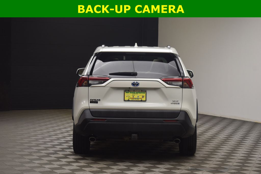 used 2022 Toyota RAV4 Hybrid car, priced at $34,000