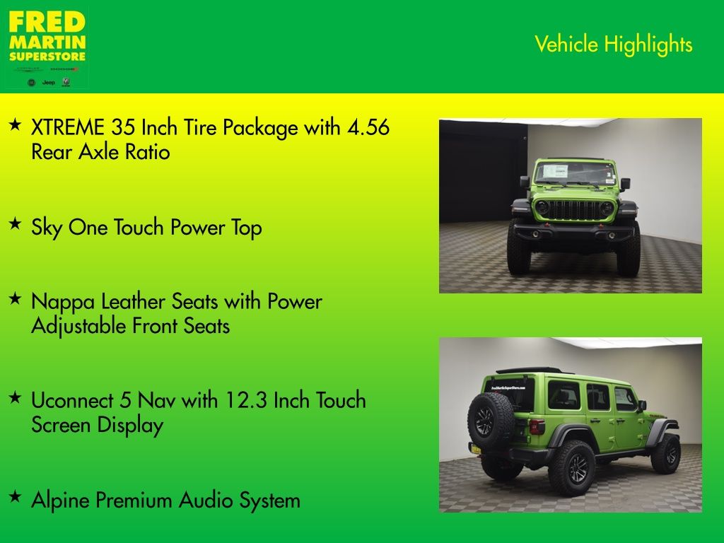 new 2026 Jeep Wrangler car, priced at $64,420