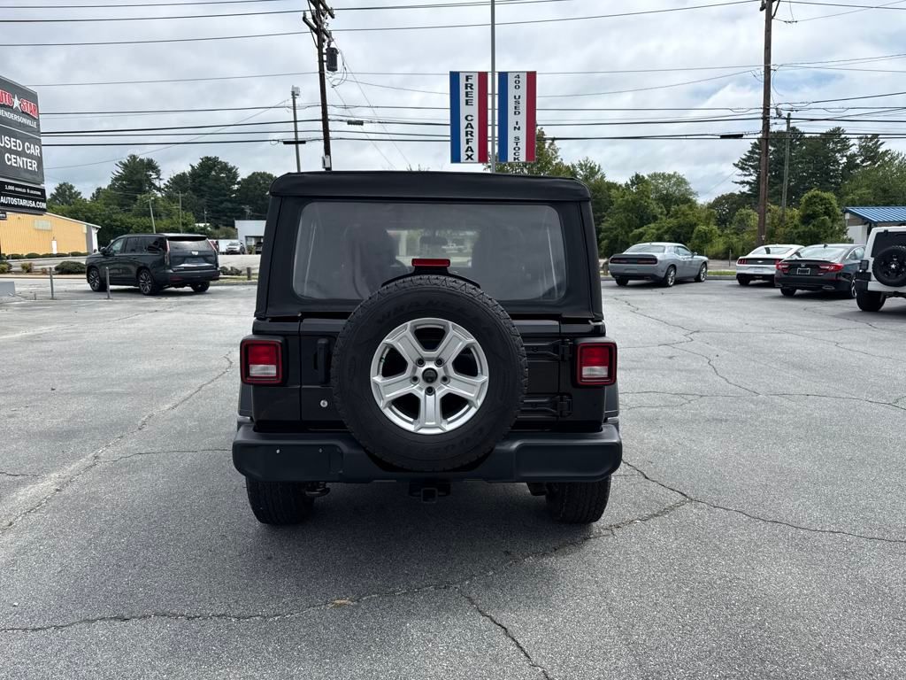 used 2018 Jeep Wrangler car, priced at $21,204