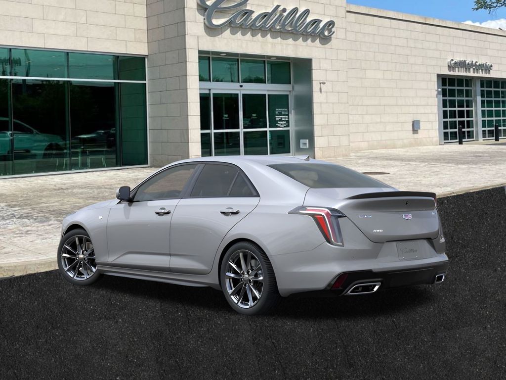 new 2025 Cadillac CT4 car, priced at $49,160