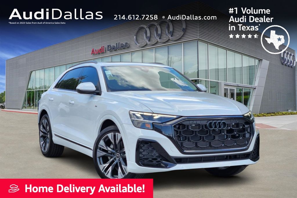 new 2025 Audi Q8 car, priced at $86,715