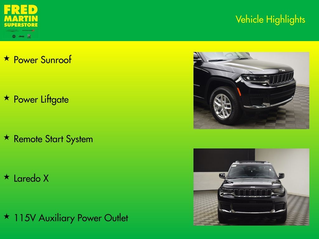 new 2025 Jeep Grand Cherokee L car, priced at $38,464