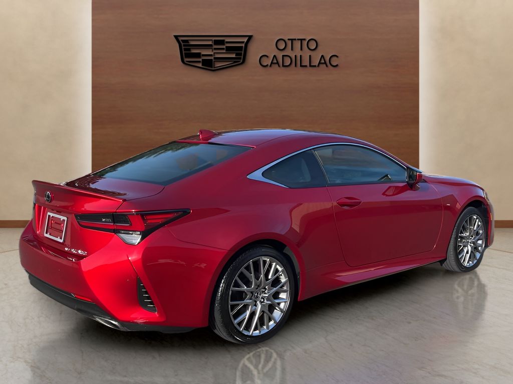 used 2022 Lexus RC car, priced at $38,800