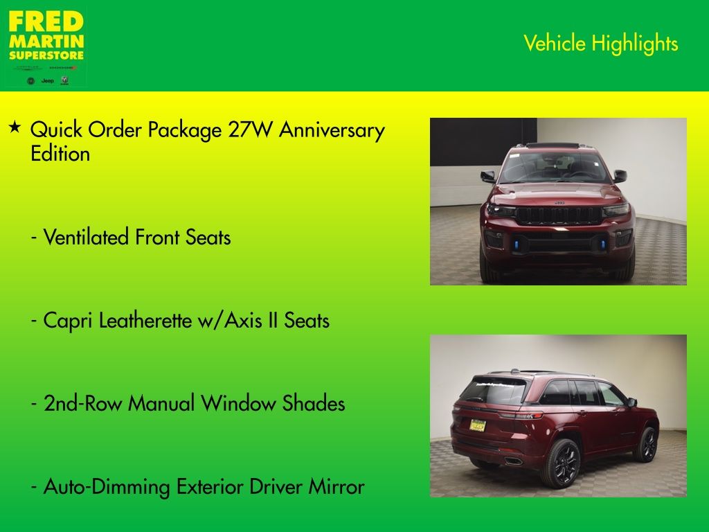 new 2025 Jeep Grand Cherokee car, priced at $55,829