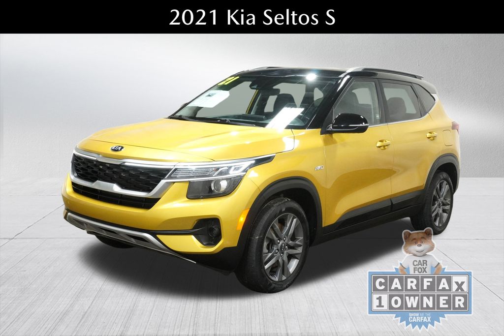 used 2021 Kia Seltos car, priced at $18,990