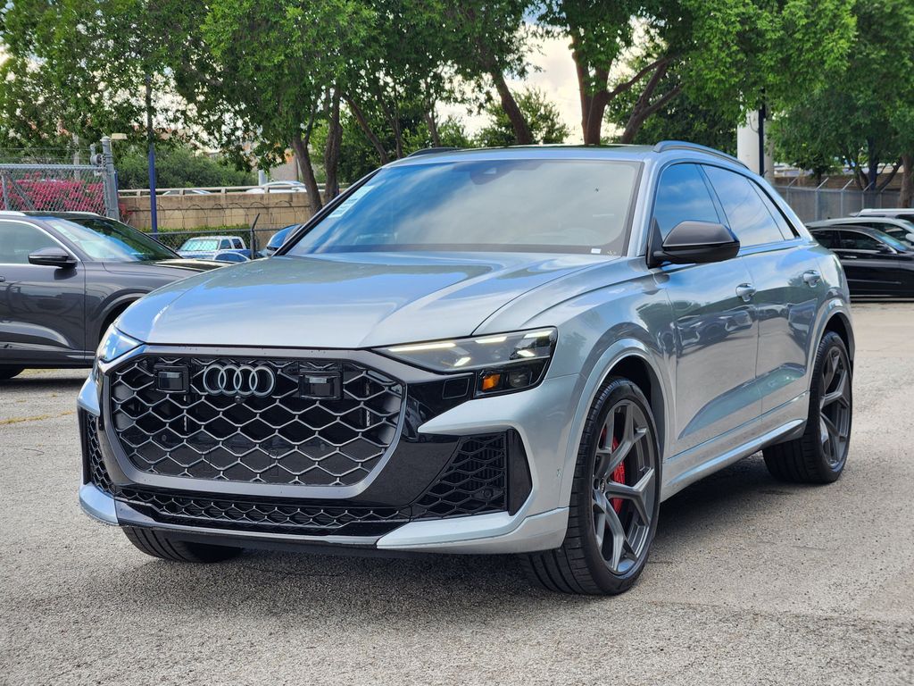 new 2025 Audi RS Q8 performance car, priced at $147,485