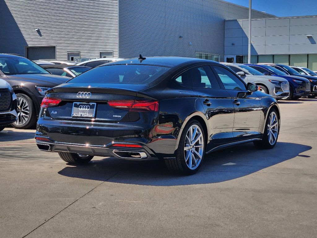 new 2025 Audi A5 Sportback car, priced at $52,575